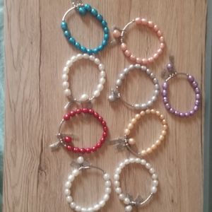 Lot of 9 encouragement Bracelets